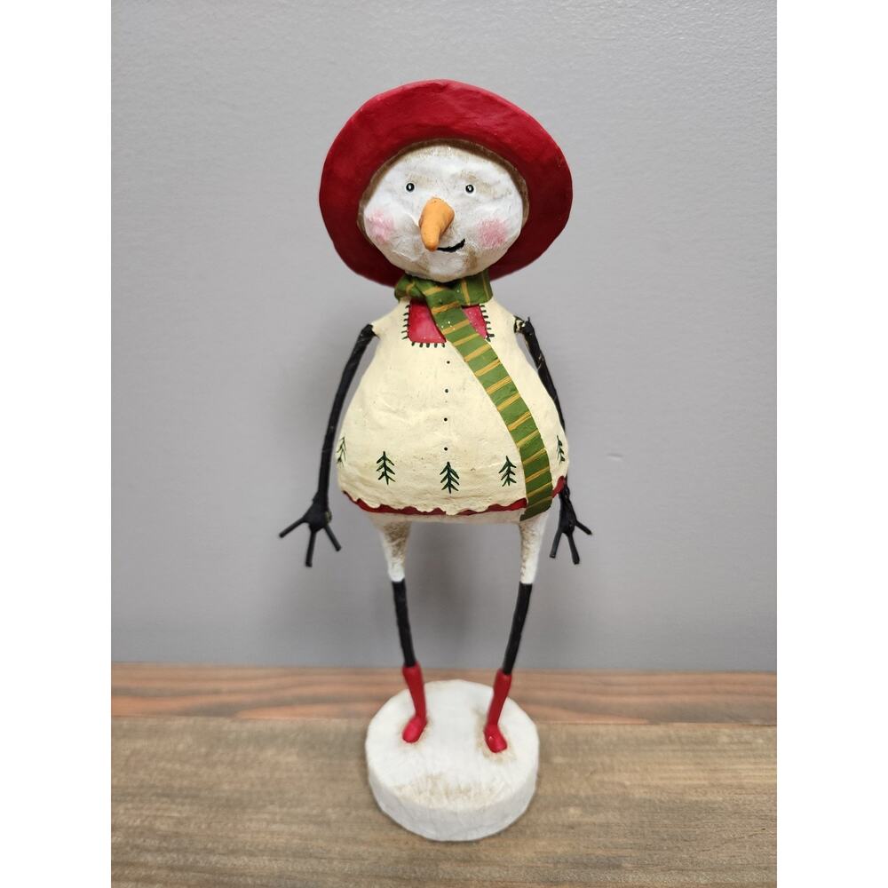 LORI MILLER SNOWMAN FIGURE 8"